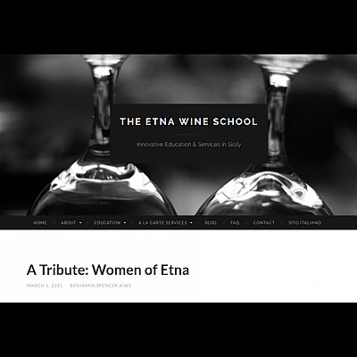 The Etna Wine School, A Tribute: Women of Etna, March 1, 2015