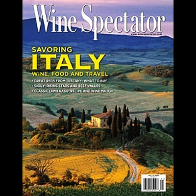 Wine Spectator, Oct. 31, 2009 Issue